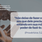 Mensagem da Presidência da IECLB - Maio 2023