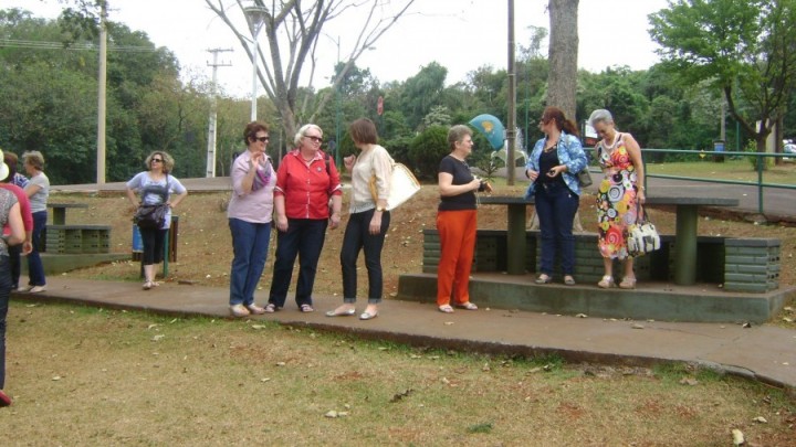 Conversando pelo caminho