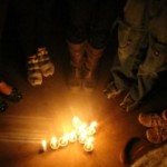 Congrenaje meditação noite foto Valdir Grohmann