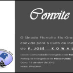 Convite do Culto de Instalação Pastor José com marco-2