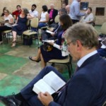 Olav Fykse Tveit em estudo bíblico na IPU de Brasília - Marcelo Schneider