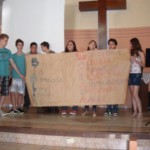 Grupo de Confirmandos apresenta jogral