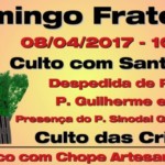 Domingo Fraterno Boletim 8.4.18