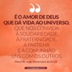 É o amor de Deus