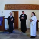 Acolhida da teóloga Mareile Rösner na Paróquia ABCD