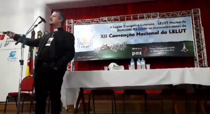 Palestra do Pastor Olmiro Ribeiro Junior