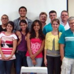 Lideres jovens e coordenadoras de trabalho com jovens