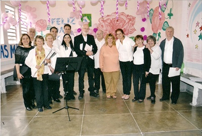 Coral Mensageiro da Paz na Penitenciária Feminina do Carandiru