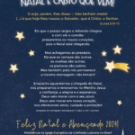 Card com a mensagem de Natal da IECLB