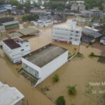 Enchente em Lontras/Divulgação