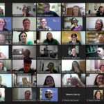 Print do Encontro preparatório online para o fórum de missão