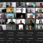 Print do Encontro preparatório online para o fórum de missão