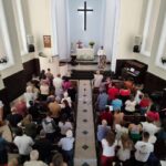 Culto no templo de Nova Friburgo