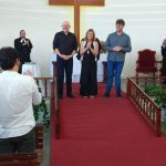 Nova coordenação do CNM sendo acolhida pela Comunidade de Vila Velha - ES