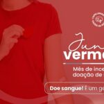 Card sobre o junho vermelho